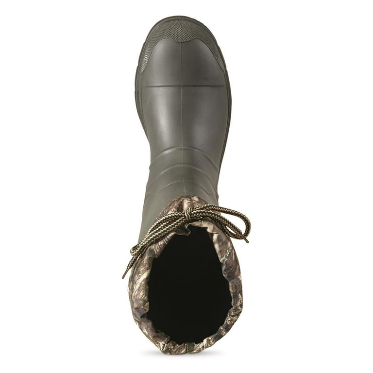 Kamik Men s Sportsman Insulated Rubber Boots Camo 9D Medium Walmart