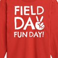 thumbnail image 3 of Instant Message - Field Day Fun Day Peace Sign  - Toddler And Youth Long Sleeve Graphic T-Shirt, 3 of 6