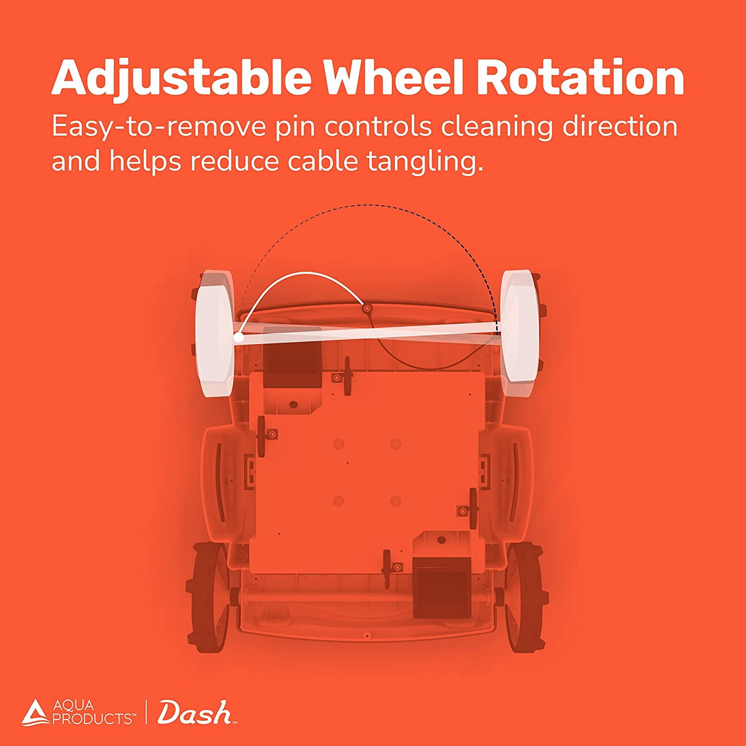 Aqua Products Dash Jet Robotic Above Ground Pool Cleaner
