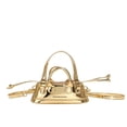 thumbnail image 1 of YOPTOP Mini Metallic Drawstring Design Satchel Bag,Gold, 1 of 2