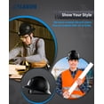 thumbnail image 4 of LANON Casque Rigide à Grand Bord, Approuvé pour Travaux de Construction OSHA, Casque de Sécurité en HDPE avec Suspension à Cliquet Réglable à 4 Points, 4 of 7