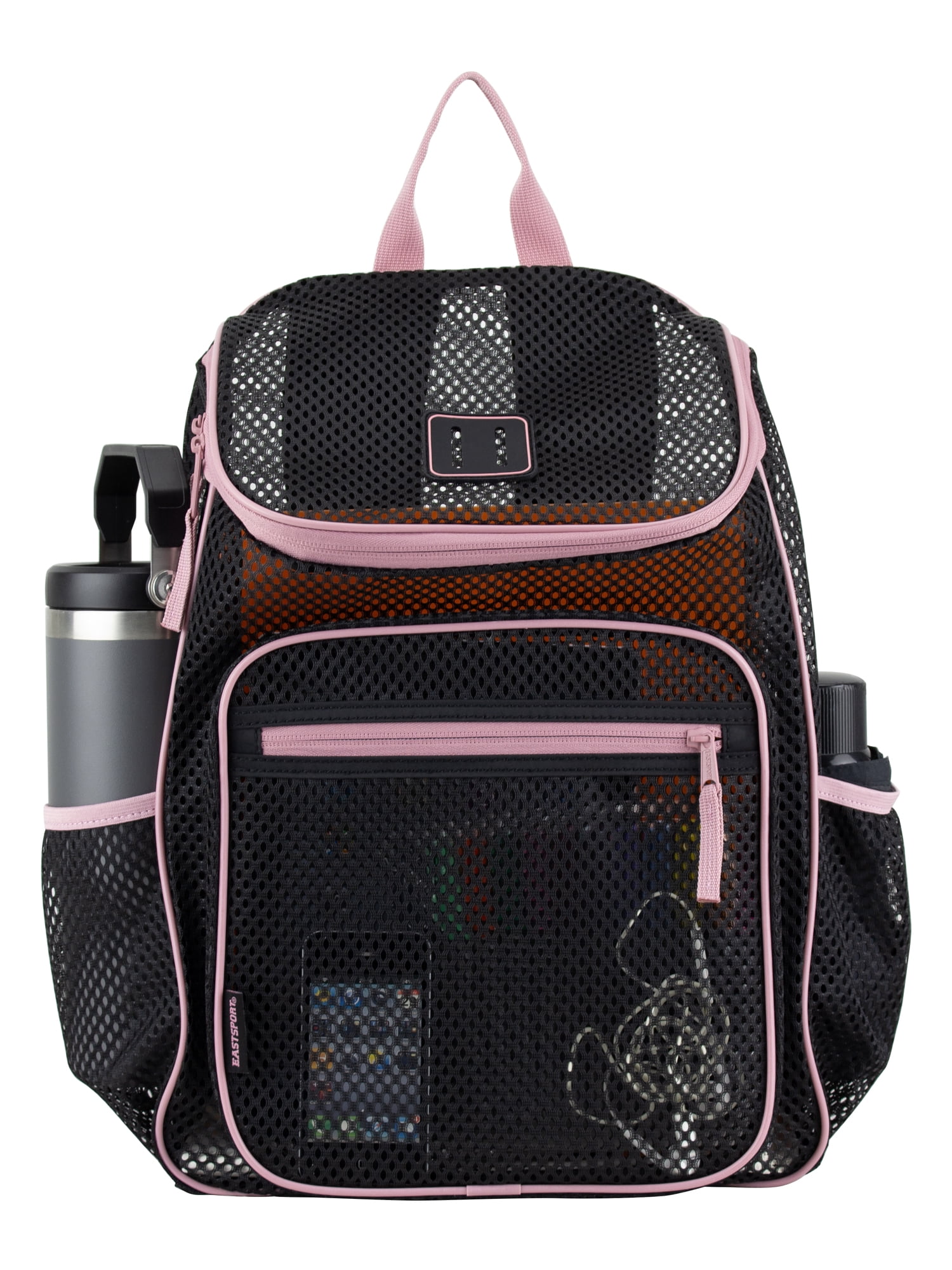 Eastsport Myth Pro Top Loader Mesh Backpack, Black/Lilas