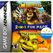 Madagascar / Shrek SuperSlam Combo Pack (GBA) - Pre-Owned