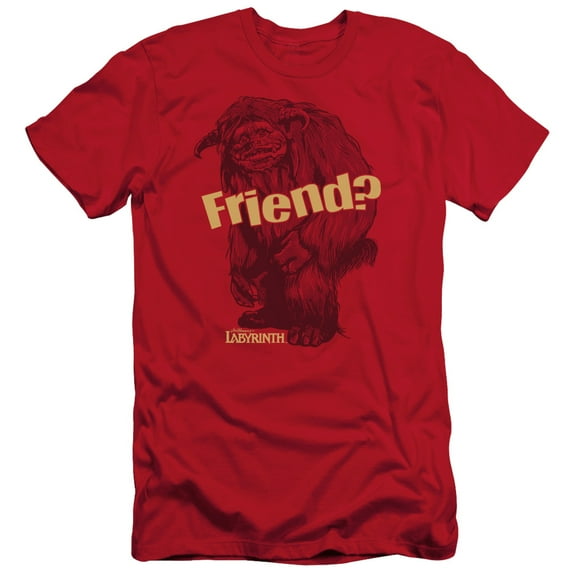 Labyrinth - Ludo Friend - Slim Fit Short Sleeve Shirt - Large