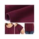 thumbnail image 5 of GRACE & GRANDEUR Blusa de Verano de Talla Grande para Mujeres del Día de San Patricio con Dobladillo Curvado Plisado y Mangas con Volantes Cuello Redondo Tops Sueltos 4X Púrpura, 5 of 6