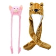 thumbnail image 1 of Sombrero de novedad,Animal Sombrero Bufanda Gorro,Sombrero de personaje de animal de invierno Guantes Bufanda Sombreros,linda gorra Cozy Holiday Hat,Accesorios para fotos Hugo Sombrero de novedad, 1 of 10