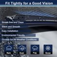 thumbnail image 3 of Unique Bargains Car Windshield Wiper Blades for Mazda CX-5 CX-9 17-18 24" 18", 3 of 7