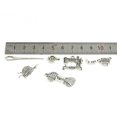 thumbnail image 1 of POINTERTECK 1Set Tibetan Silver Tailor Tool Mix Charm Pendants Beads Jewelry Making DIY, 1 of 6