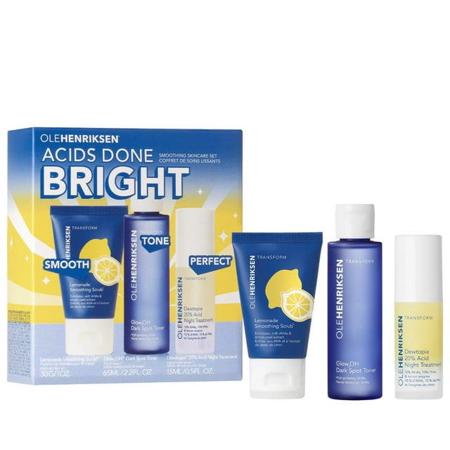 Set de cuidado de la piel Ole Henriksen Acids Done Bright Smothing