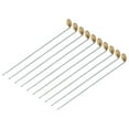 thumbnail image 1 of Laboratory Brass Spoon, Laboratory Burning Spoon Hold Combustible Solid Substances Easier To   For Combustion Experiments, 1 of 8