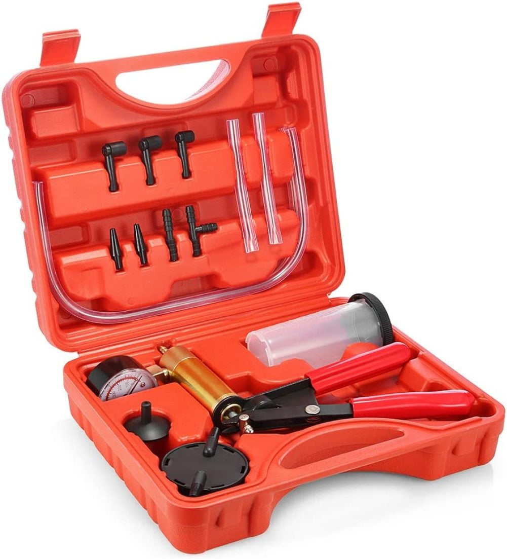 Vacuum Pump Tester Set Brake Bleeder & Vacuum Pump Test Tuner Tool Kit