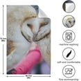 thumbnail image 3 of Kitchen Towels Cute Owl Pattern Cleaning Towel Absorbent Hand Towels Tea Towels for Home Restaurant Dish Clean 28" x 18", 1PC, 3 of 7