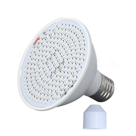 

E27 LED Grow Light Bulb Red Blue Spectrum for Indoor Seedlings 85-265V 200W E27 Base LED Plant Light for Efficient Growth and Development