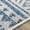 thumbnail image 6 of Livabliss Outdoor Rugs, 3x12 Eagean Global Blue Runner Area Rug for Patio, Porch, Deck, Backyard, Waterproof Indoor Outdoor Carpet (2'7" x 12' Runner), 6 of 9