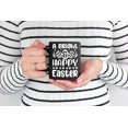 thumbnail image 2 of A Bright & Happy Easter, Easter Sunday or Day, Black 11oz Ceramic Mug, 2 of 5
