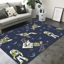 Toy Story Flannel Printed Carpet Floor Mats Suitable for Bedroom, Living Room, Outdoor Study, Decorative Floor Mats Carpet 39.37"×59.09"