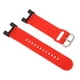 thumbnail image 3 of Correa de reloj de silicona con correa de reloj inteligente de un solo color para Amazfit TRex TRex Pro (rojo), 3 of 14