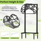 thumbnail image 2 of Soporte para mangueras de jardín TomCare mejorado con mangueras de almacenamiento de 160 pies, 2 of 7