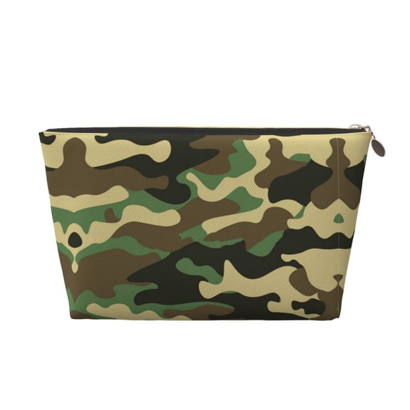 Camouflage Handbag Purse Tote Organizer Zipper Closure Cosmetic Pouch Bag For Travelling