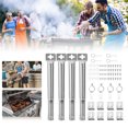 thumbnail image 2 of Batería de Cocina 4 Uds parrilla telescópica tubo inflamador parrilla barbacoa tubo accesorios de repuesto Tmvgtek Libre de BPA, 2 of 9