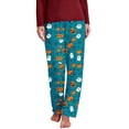 thumbnail image 5 of Hvogkswy Halloween Pajama Pants for Women Loose Straight Wide Leg Sleep Pants Cute Pumpkin Graphic Pajama Bottoms S-5XL, 5 of 5