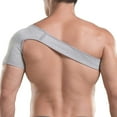 thumbnail image 2 of Shoulder Brace Rotator Cuff Support Brace for Men Women Shoulder Compression Sleeve Orthopedic Care Shoulder Brace Support Wrap for Pain Relief S Light Grey, 2 of 8