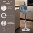 thumbnail image 2 of Set de 2 Sillas Altas Elly Latte Gris, 2 of 7