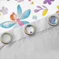 thumbnail image 4 of Feelyou Dreamy Fairy Elf Curtains Pack of 2 (42x84 Each), Kawaii Flower Floral Curtains Blackout, Cute Princess Style Bedroom Curtains, Blackout Curtains Bedroom Decor, 4 of 6