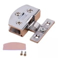 thumbnail image 1 of 4 Clips Para Bisagras De Puertas De Vidrio, Piezas Para Gabinetes, Bisagras Para Vitrinas, Puertas De Ducha, Muebles, Color Plateado Brillante, 1 of 8