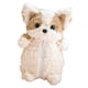thumbnail image 3 of Estuche de peluche con forma de perro Corgi, bolso de peluche, maquillaje creativo y adorable de dibujos animados Marrón claro, 3 of 9