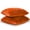 Orange, variant on Cheer Collection Shaggy Long Hair Throw Pillows - Super Soft and Plush Faux Fur Lumbar Accent Pillows - 12 x 20 - Set of 2