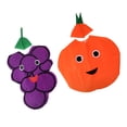 thumbnail image 1 of 2 juegos de niños niñas no tejidos uva naranja disfraz de actuación, 1 of 9