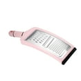 thumbnail image 4 of ADDHAT Grater Pink 1Pcs 12.6x4.7x1.9in Stainless Steel Vegetable Shredder Handheld, 4 of 8
