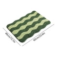 thumbnail image 3 of MMJ Bathroom Rugs Wave Pattern Bath Mat 15.7x23.6in Soft Absorbent Non Slip Shower Floor Rug, 3 of 7