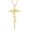 Gold, variant on Diamond Faith Cross Necklace for Women 925 Sterling Silver Infinity Faith Pendant with Lab Grown Diamond Jewelry Gifts for Her