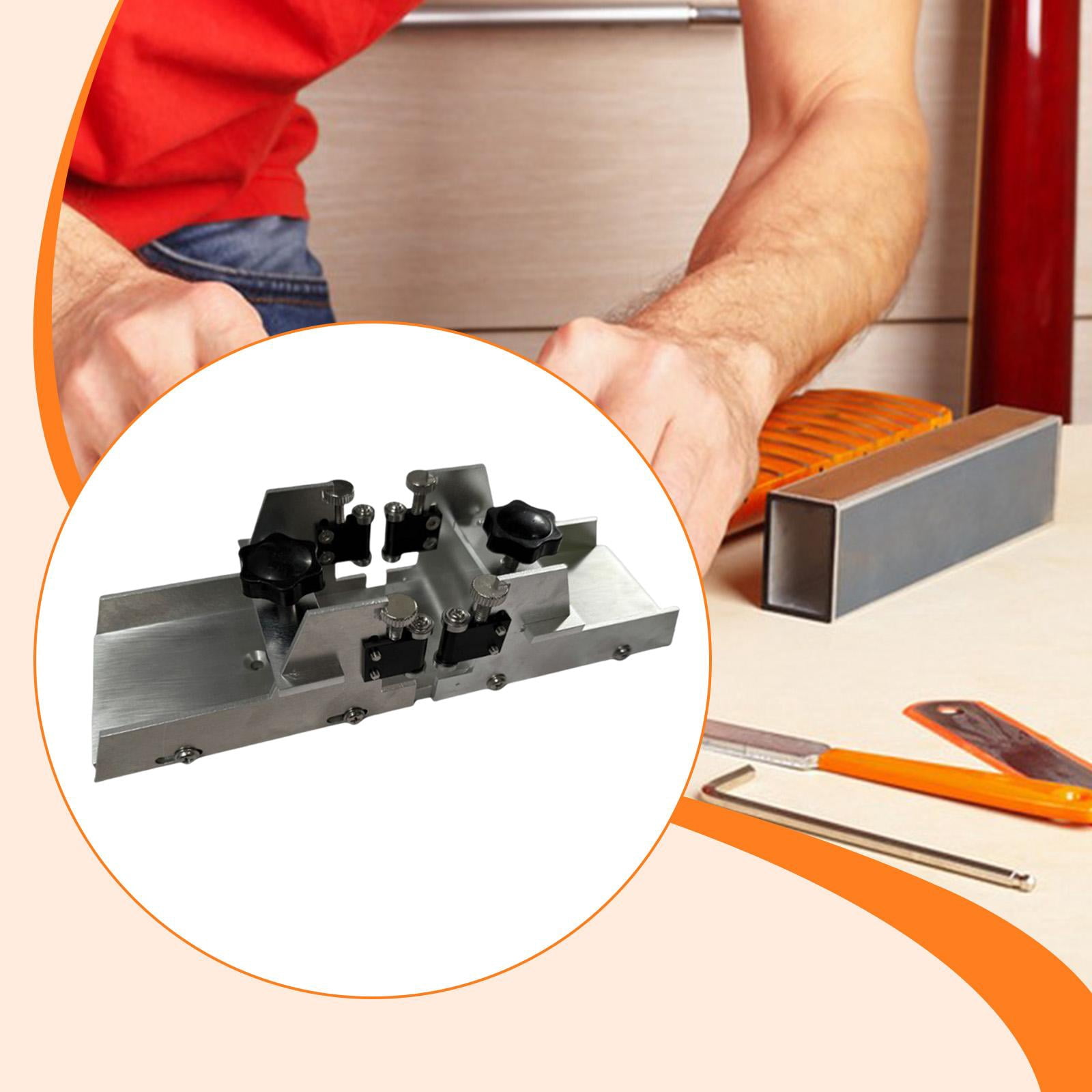 LeeQinersw Fret Slotting Miter Box Cut Fret Slots in Fretboards Repair Tool for Performance