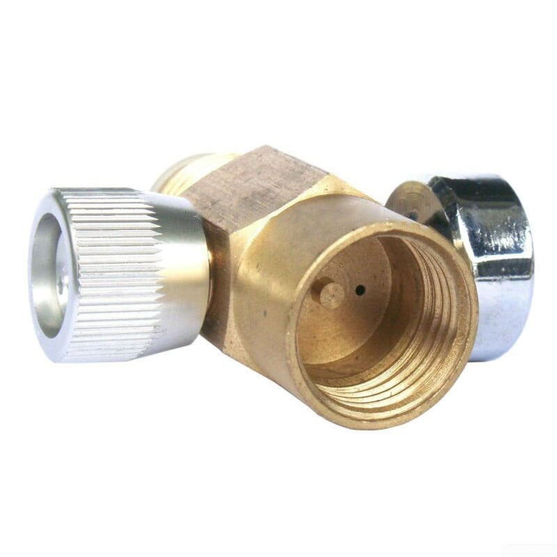Gauge Switch valve Tank Gold Silver Inner On Off Paintball Accessories 