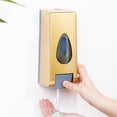 thumbnail image 3 of Dispensador de Jabón Líquido Montado en Pared Recargable de Aeropuertos Hotel , Oro perfecl Dispensador de jabón, 3 of 8