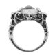 thumbnail image 4 of Anillo de mal de ojo, anillo llamativo, anillo gótico, anillo de mal de ojo, anillo de aleación de moda, joyería para los dedos para mujeres y hombres, anillo de mal de ojo de Halloween, 4 of 7