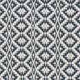 thumbnail image 3 of SAFAVIEH Montauk Corrine Geometric Cotton Area Rug, Ivory/Navy, 2'3" x 3'9", 3 of 4