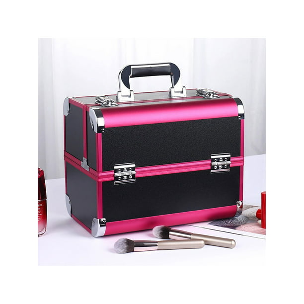 Sexy Dance New Bags Cosmetic Cases Professional Carry Boxes Train Case Large Jewelry Lockable Handle Organizer Makeup Box -