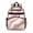 Pink Gold Marble, variant on Pink Gold Marble Pattern Backpack for School,Cute School Bag,Schoolbag with Adjustable Shoulder Straps & Padded Back,15.25"x11.5"x5.25"
