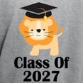 thumbnail image 3 of CafePress - Class Of 2027 Graduate (Lion) Hooded Sweatshirt - Pullover Hoodie, Hooded Sweatshirt, 3 of 4