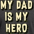 thumbnail image 3 of CafePress - My Dad Is My Hero Dark T Shirt - Men's Classic Graphic Cotton T-Shirt, 3 of 4