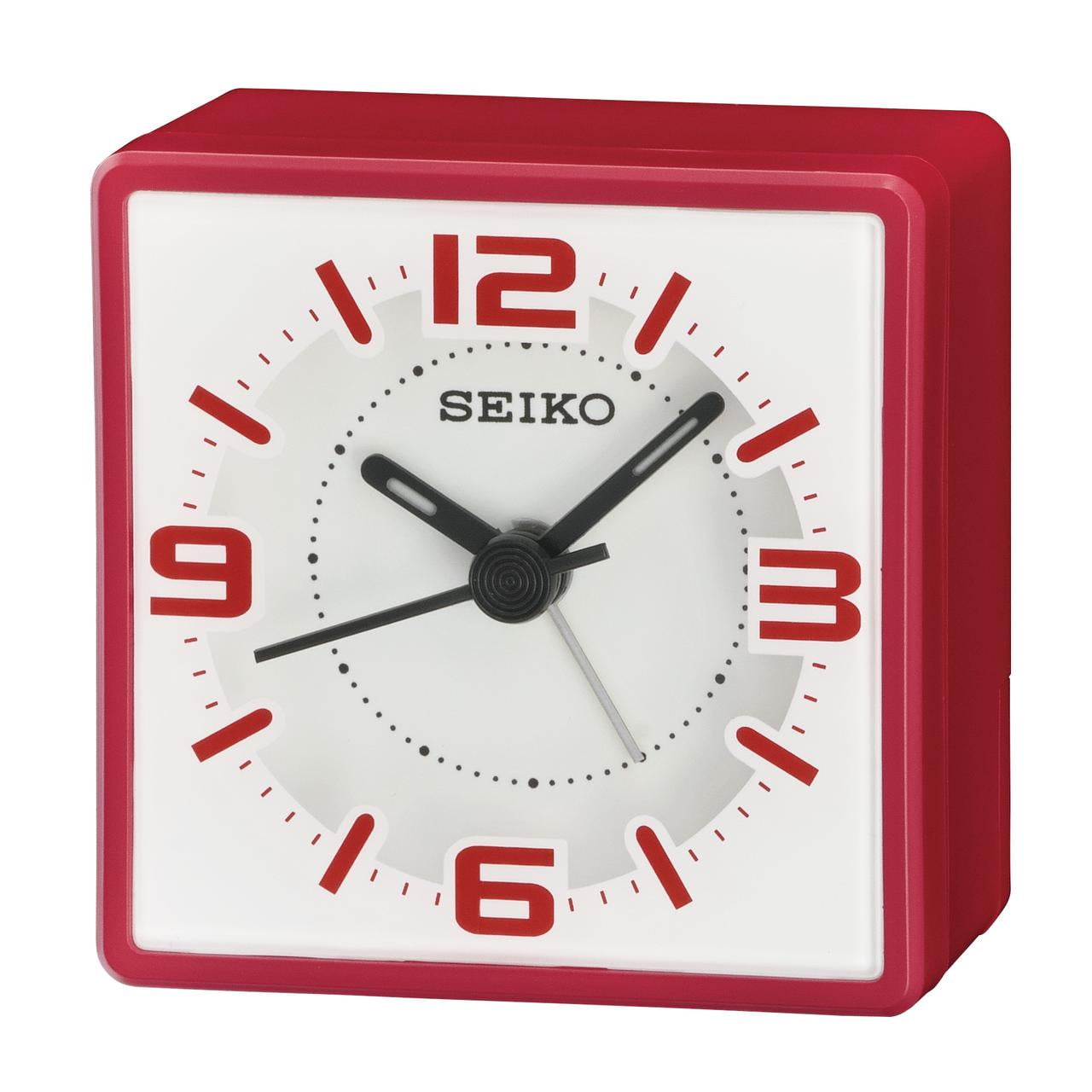 Seiko Bedside Beep Sound Alarm Clock QHE125L 