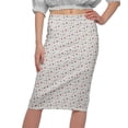 thumbnail image 4 of Moomaya Printed Skirts For Women Knee Length Skirt For Girls Casual Clothing, 4 of 6