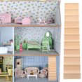 thumbnail image 3 of OULII 1Pcs Playhouse Accessory Small Stair for Children Diy Enthusiasts Unpainted Wood Material, 3 of 7