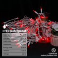 thumbnail image 3 of Cadena de luces MULTI-SPARKING, paquete de 2 unidades, 100 LED rojas, 10,7 m, IP44, 3 of 9