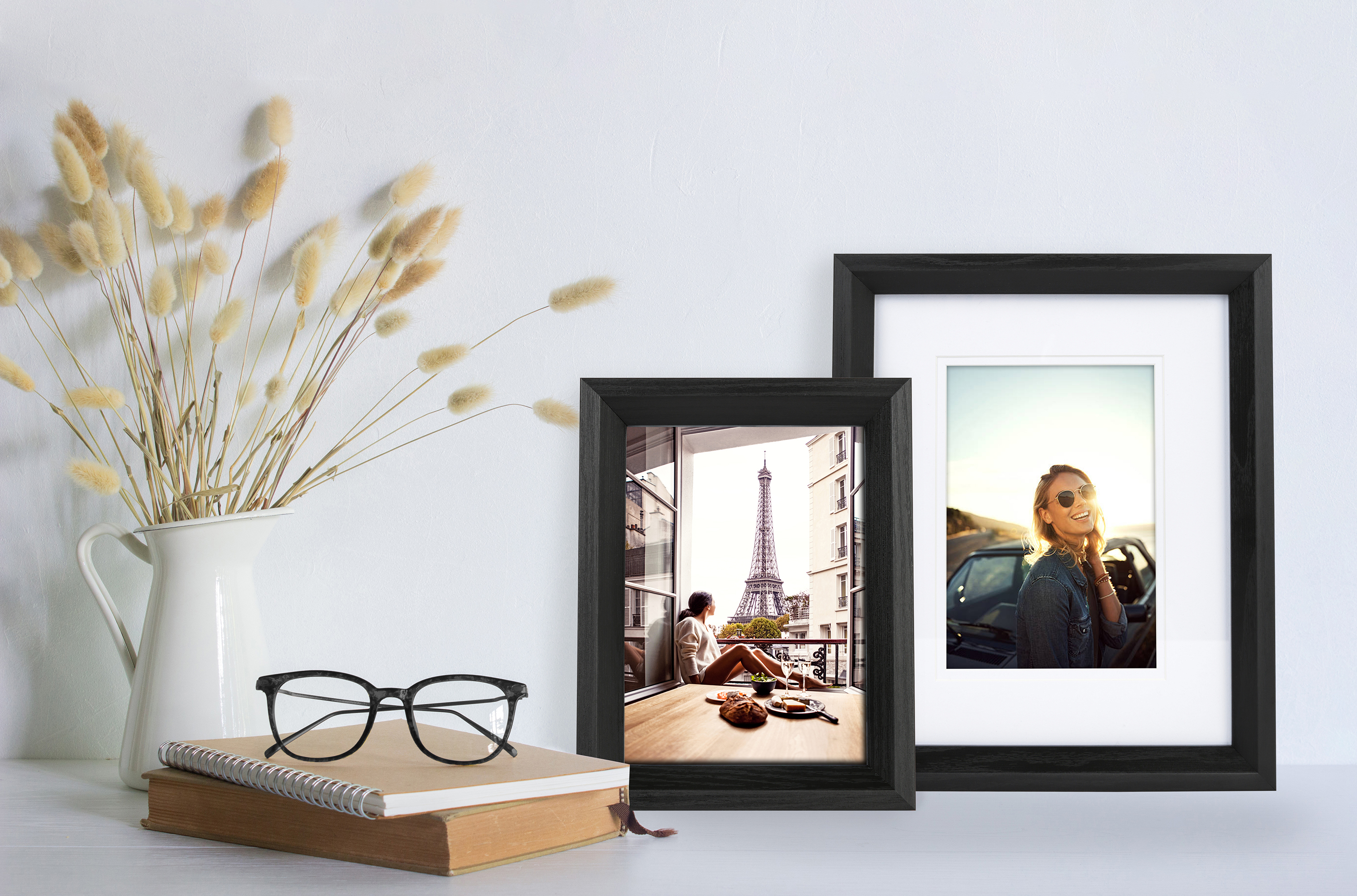Mainstays 5 x 7 Bevel Black Tabletop Picture Frame