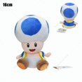thumbnail image 3 of 35 Styles Super Bros Plush Princess Peach Goomba Toad Koopa Fire Flower Spiny Boo Waluigi Kamek Plushies Stuffed Toys for Kids, 3 of 5